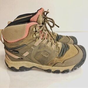 Keen Dry Leather Utility Outdoor Waterproof Hiking Winter High Top Boots Shoes